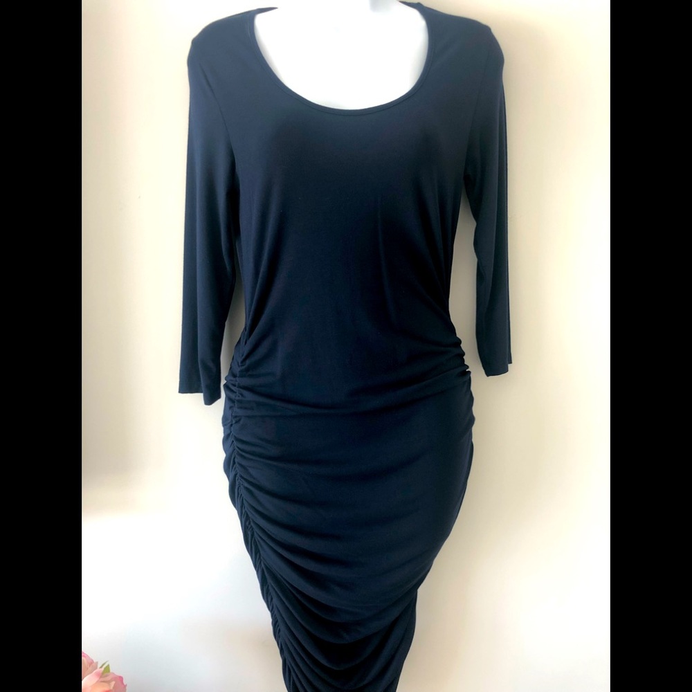 Ingrid & Isabel Shirred Maternity Dress